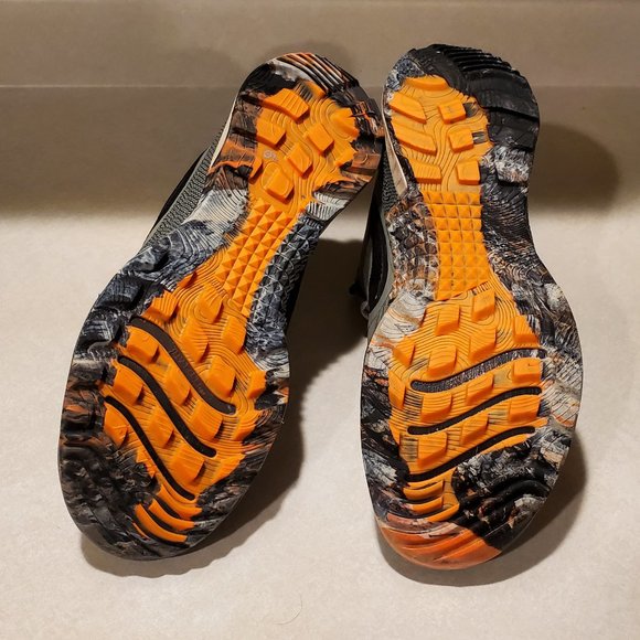 Nike React SFB Carbon Dark Stucco/Black/Orange Men's Outdoor Athletic Shoes - Picture 9 of 9